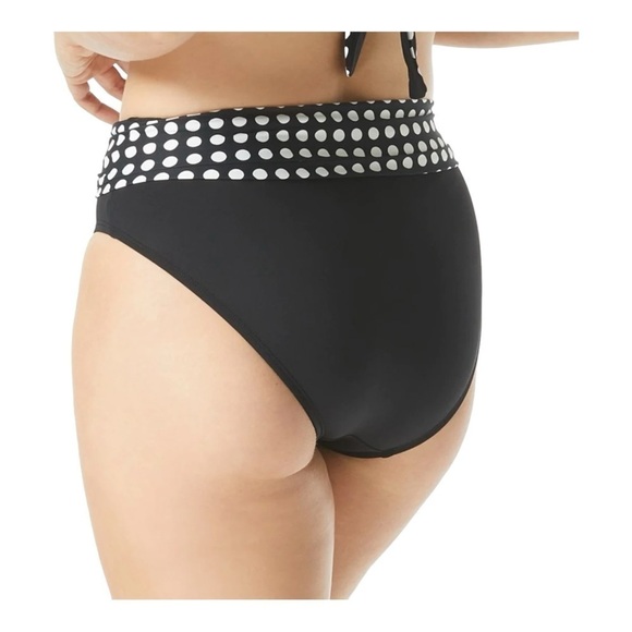 Coco Reef Riviera Dot Curve Tie High Waist Bikini Bottom NWT - Picture 2 of 6